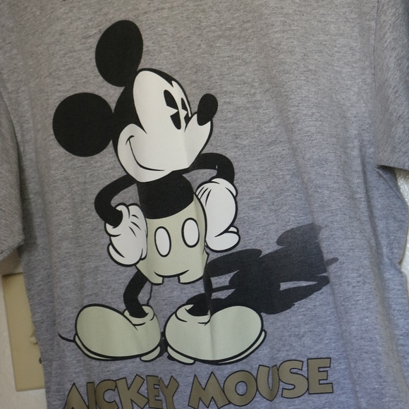 Disney Tops - Micky Mouse T-Shirt.  Black and White on the Front